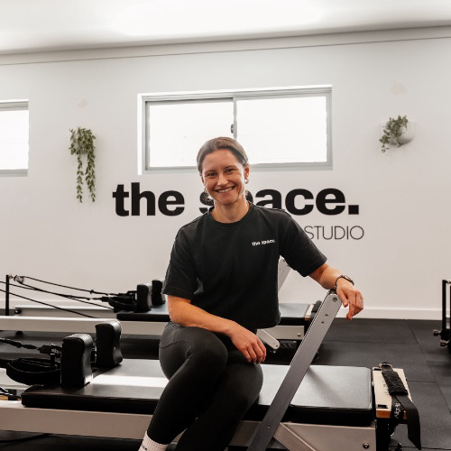 Steph, owner and instructor at The Space Pilates Studio